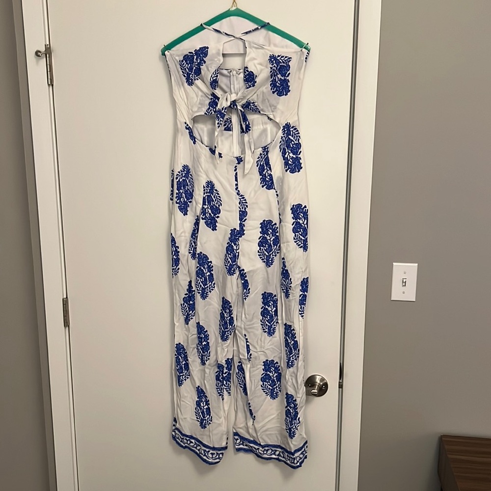 Cut-out wide leg romper from Mahina on Maui